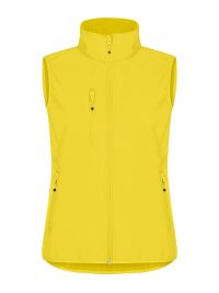 Damen Classic Weste Gelb